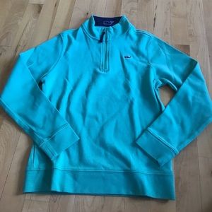 VINEYARD VINES LIGHT GREEN BOYS SWEATER